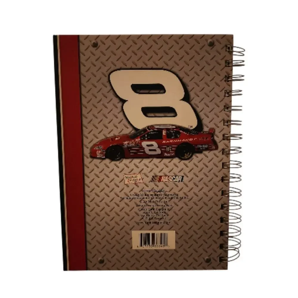 Dale Earnhardt Jr #8 Spiral Notebook Journal with Snap Closure NASCAR Car Racing